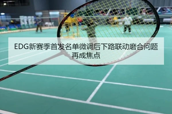 EDG新赛季首发名单微调后下路联动磨合问题再成焦点
