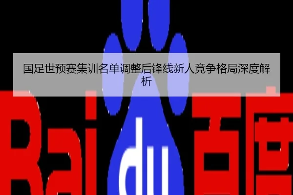 国足世预赛集训名单调整后锋线新人竞争格局深度解析